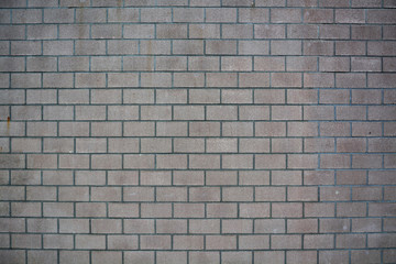 Naklejka premium Modern wall in brick-pattern style