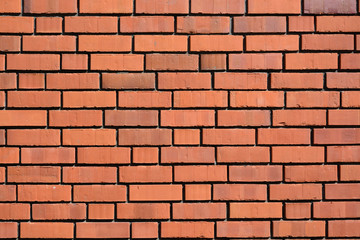 Modern wall in brick-pattern style