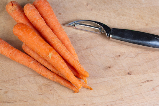 Carrots With Peeler