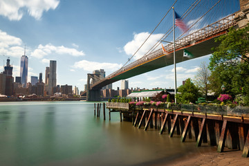 Brooklyn Bridge New York City panorama