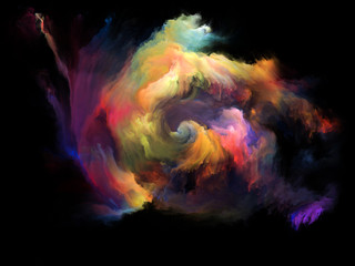 Obraz na płótnie Canvas Synergies of Color Motion