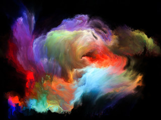 Obraz na płótnie Canvas Virtual Color Motion