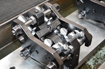 Preparation of parts of airbrush and spray gun for CNC lathe machining.