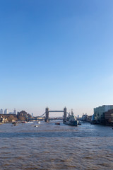 Fototapeta na wymiar River Thames in London