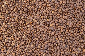 Roasted coffee beans