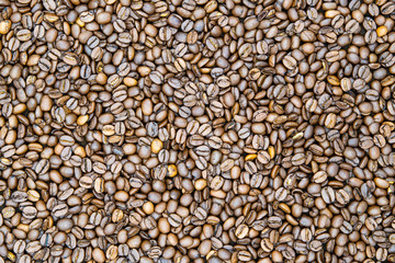 Roasted coffee beans