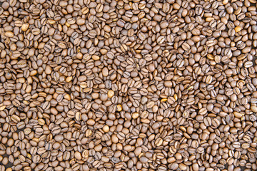 Roasted coffee beans