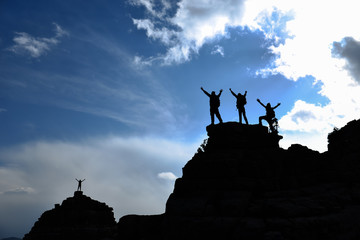 enthusiastic, energetic and ambitious climbers