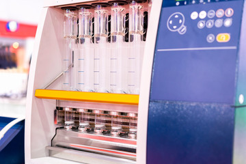 Advance automatic fiber analysis device of lab is method of measures crude and detergent &...