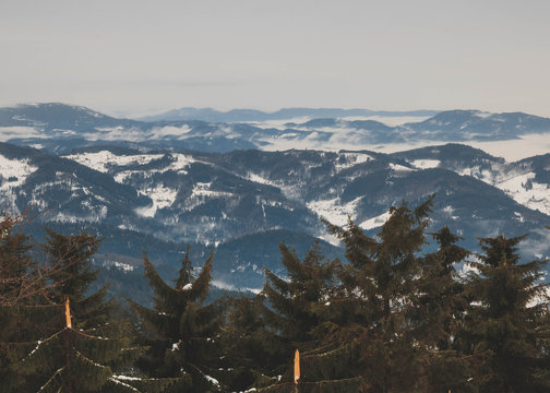 Schwarzwaldhochstra&szlig;er im Winter 