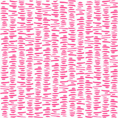 Coral orange painterly seamless repeat inky dashes