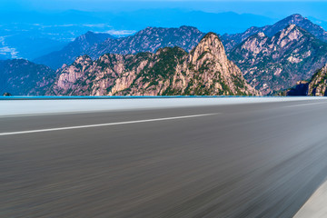 Highway Road and Beautiful Natural Landscape..
