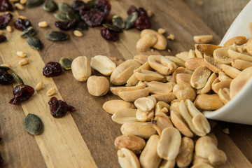 nuts and dried fruits