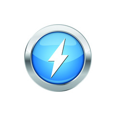 Modern Lighting Icon Button Logo