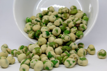 Pois grillé au wasabi