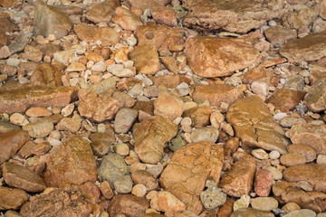 Rocky rock background from Phuket Thailand