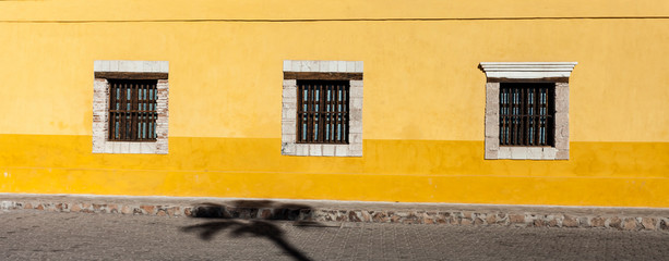 Loreto yellow building