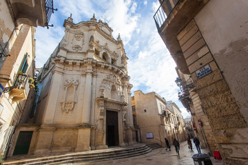 Church of San Matteo in Lecce, capital of the Baroque