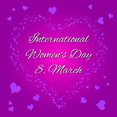 Naklejka na ściany i meble International Womens Day