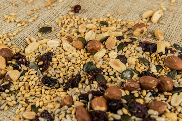 dried fruits and nuts