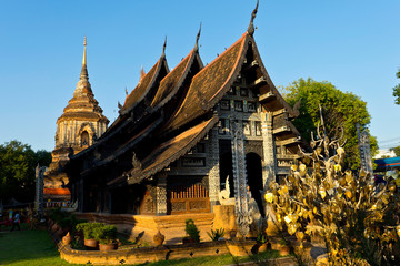 Obraz premium Wat lok molee Chiang maï