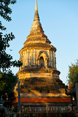 Fototapeta premium chedi Wat lok molee