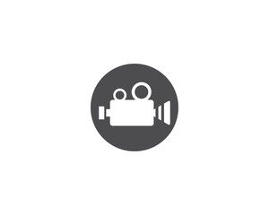 Fototapeta premium Camera Movie logo