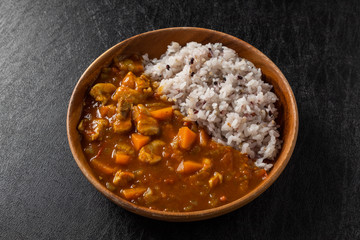 カレーライス　Curry and rice