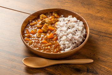カレーライス　Curry and rice