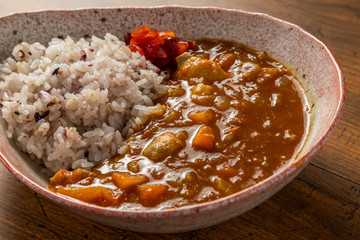 カレーライス　Curry and rice