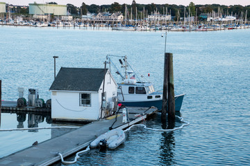Lobster Boat and Dock
