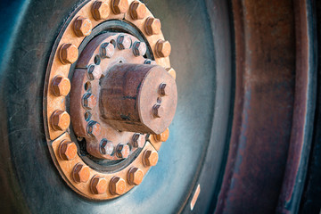 Tractor Hub and Wheel
