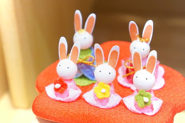 日本のひな祭り 雛飾り