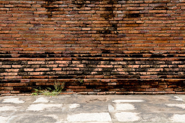 Old Background of brick wall texture