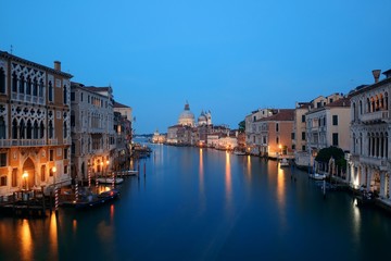 Fototapeta na wymiar Venice Grand Canal night