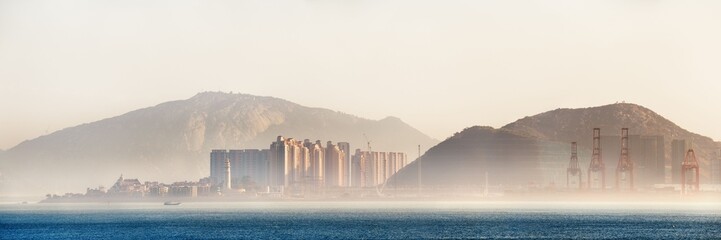 Xiamen city skyline
