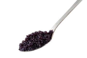 Caviar in spoon