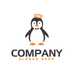 Rich Penguin Logo Template