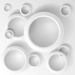 geometric background consisting of dynamic shapes