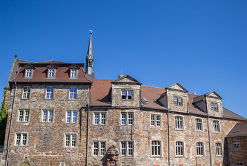 Historic renthof building in the center of Kassel, Germany