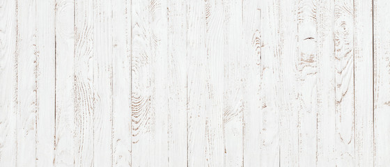white wood texture background, top view wooden plank panel