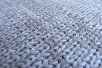 gray knitted knitwear background for decor background wool acryth natural material