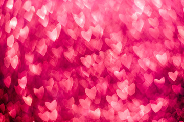 Christmas background, New year magic bokeh lights.