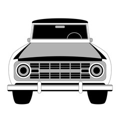 vintage car , vector illustration