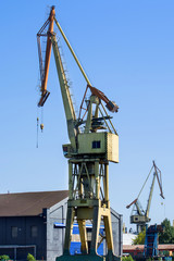 dźwig w stoczni Gdańsk, Polska © VinyLove Foto