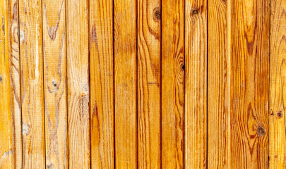 Wooden planks on the fence as abstract background