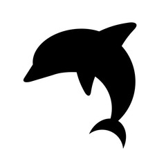 イルカのシルエット