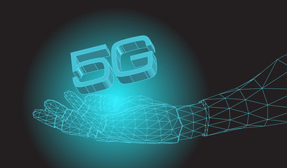 abstract background with lots of light spots