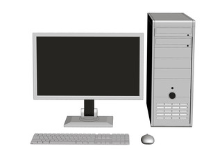 Fototapeta premium Computer
