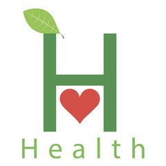 Logo healthy lifestyle
